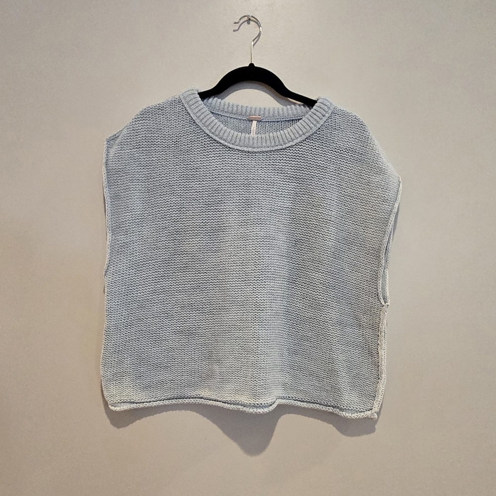 Free People Crewneck Sleeveless Sweater